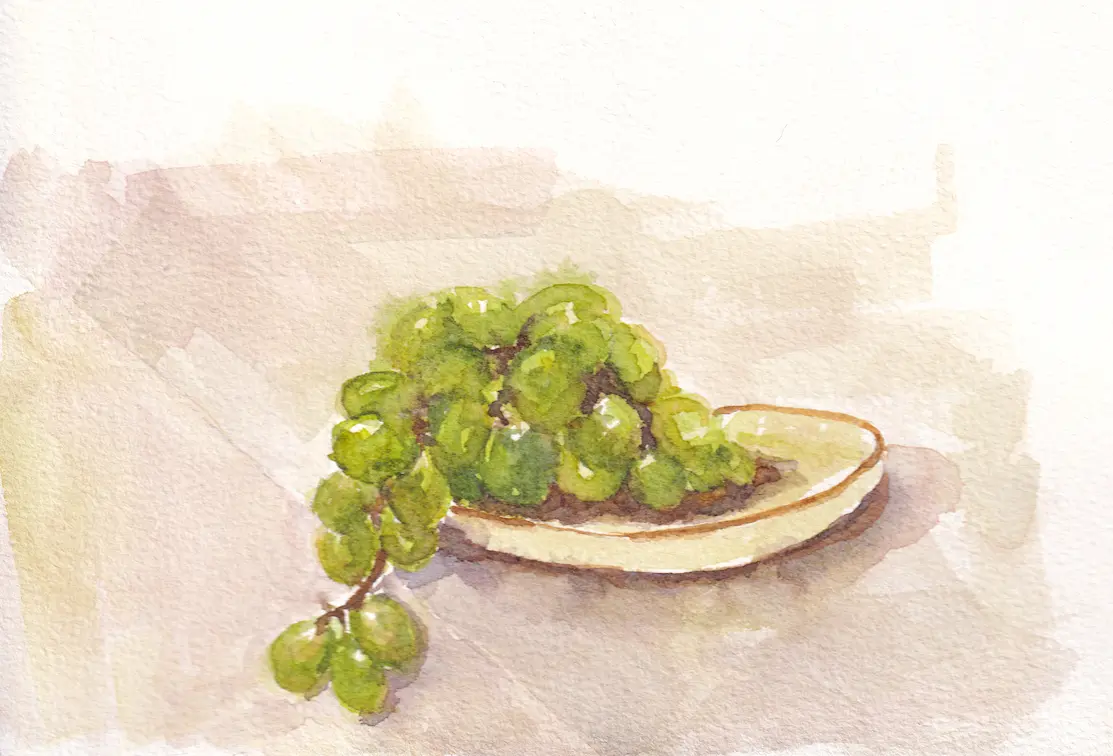 Watercolour painting